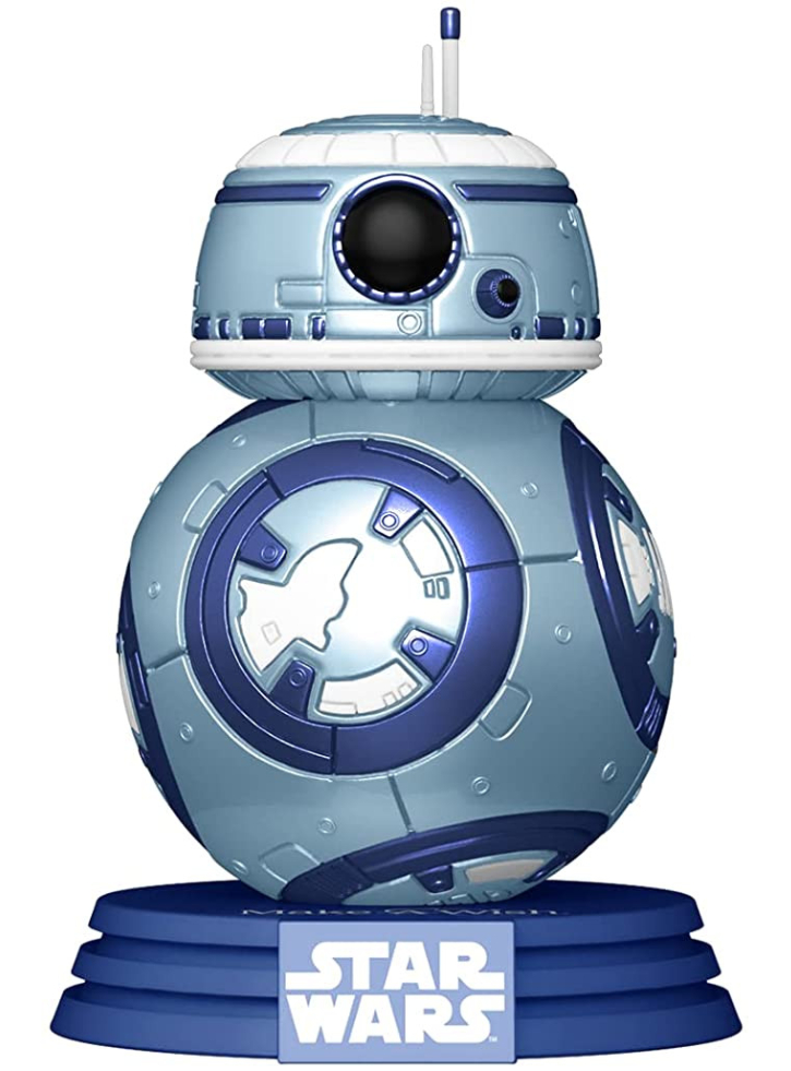 Figurina Funko Pops! with Purpose: Star Wars M.A.Wish - Bb-8 (Metallic)