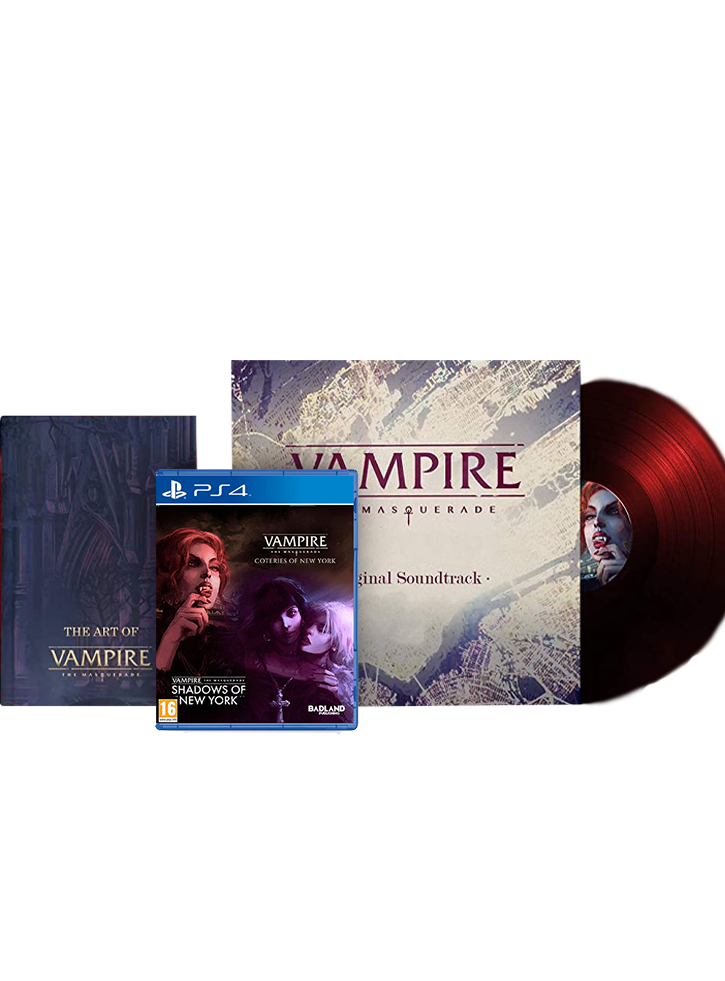 Vampire The Masquerade Coteries of New York + Shadows of New York Collector - PS4