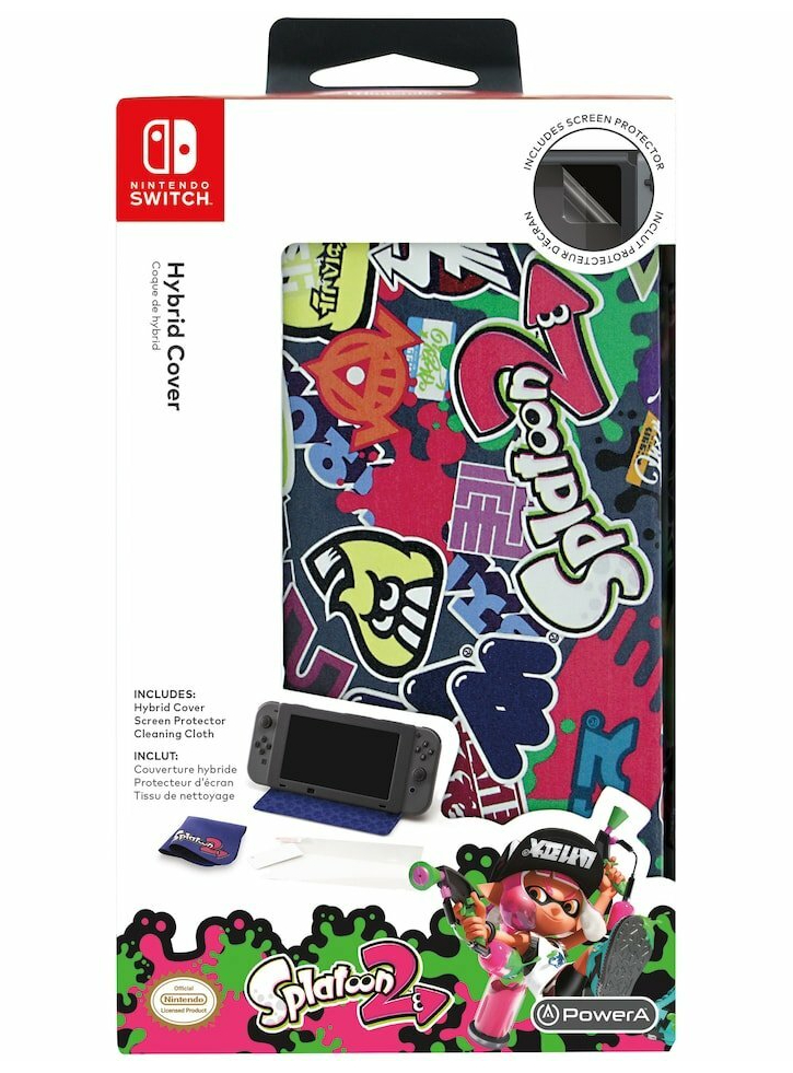 Carcasa Hibrida PowerA Nintendo Switch Splatoon 2