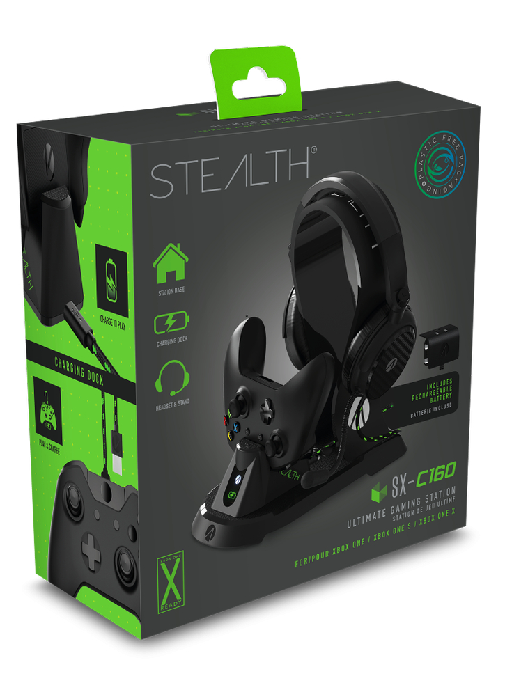Statie de incarcare C6-100 pentru Xbox One Negru