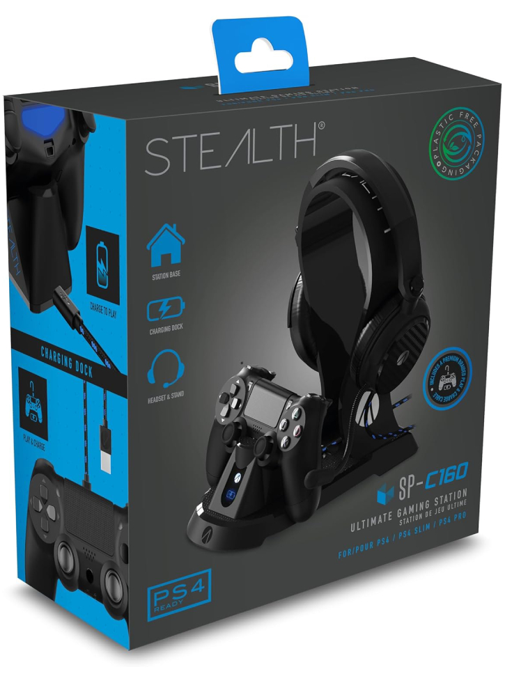 Statie de incarcare Sony C6-100 pentru Playstation 4 Negru
