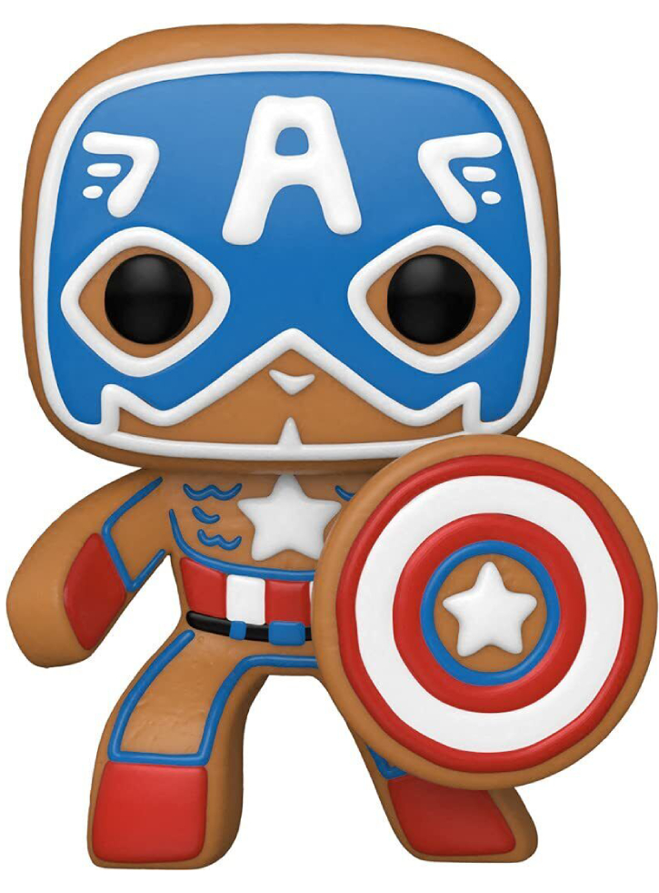 Funko Pop! Marvel: Holiday - Gingerbread Captain America
