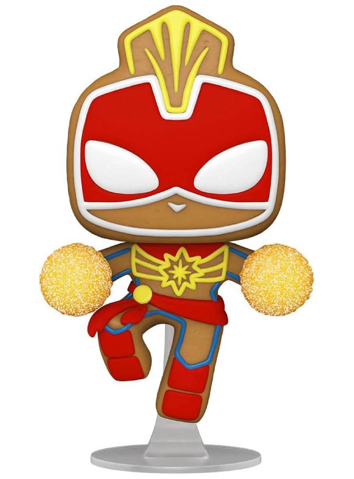 Funko Pop! Marvel: Holiday - Gingerbread Captain Marvel