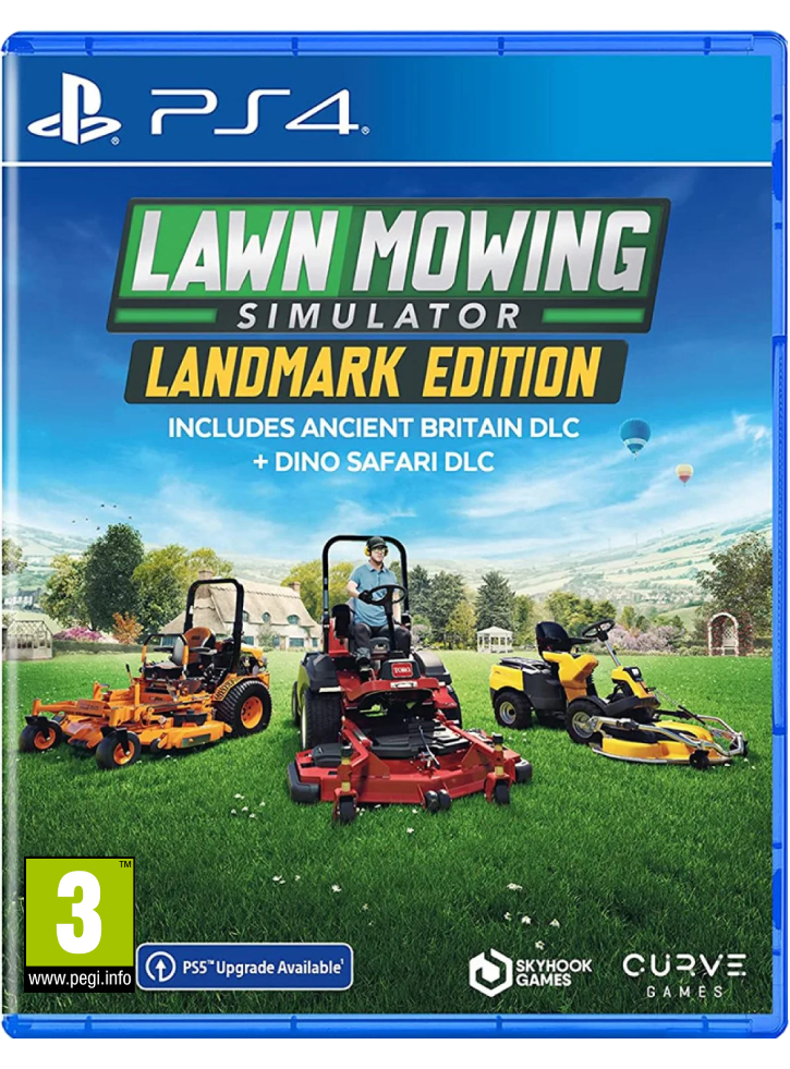 Lawn Mowing Simulator Landmark Edition - PS4