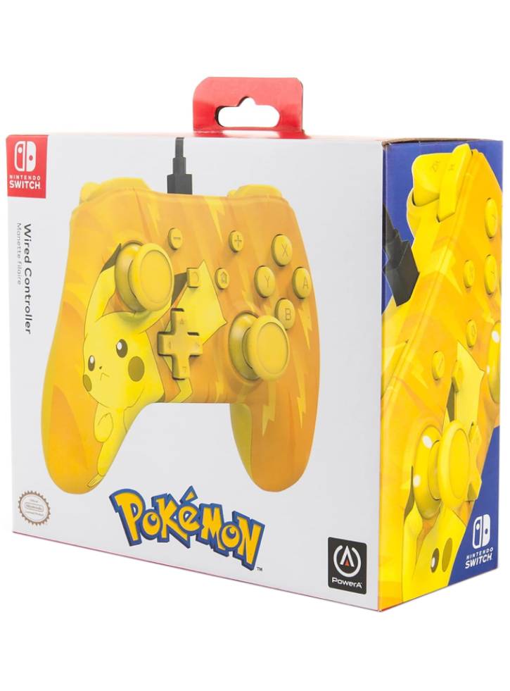 Controller Cu Fir PowerA Tonal Pikachu Nintendo Switch