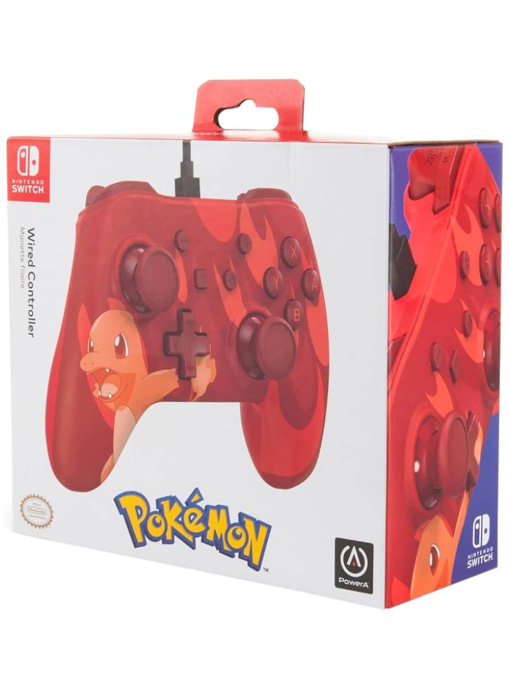 Controller Cu Fir PowerA Blaze Charmander Nintendo Switch