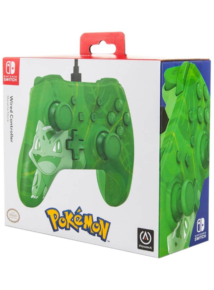 Controller Cu Fir Bulbasaur PowerA Nintendo Switch