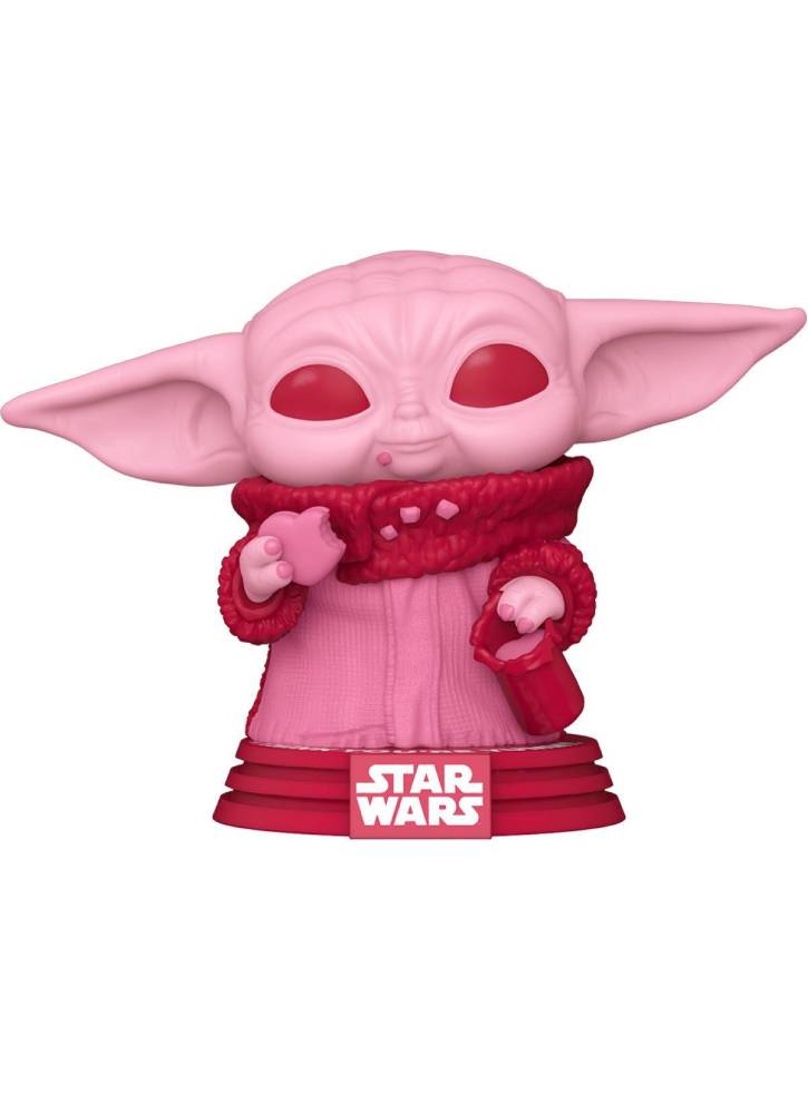 Funko Pop! Star Wars: Valentines S2 - Grogu with Cookies