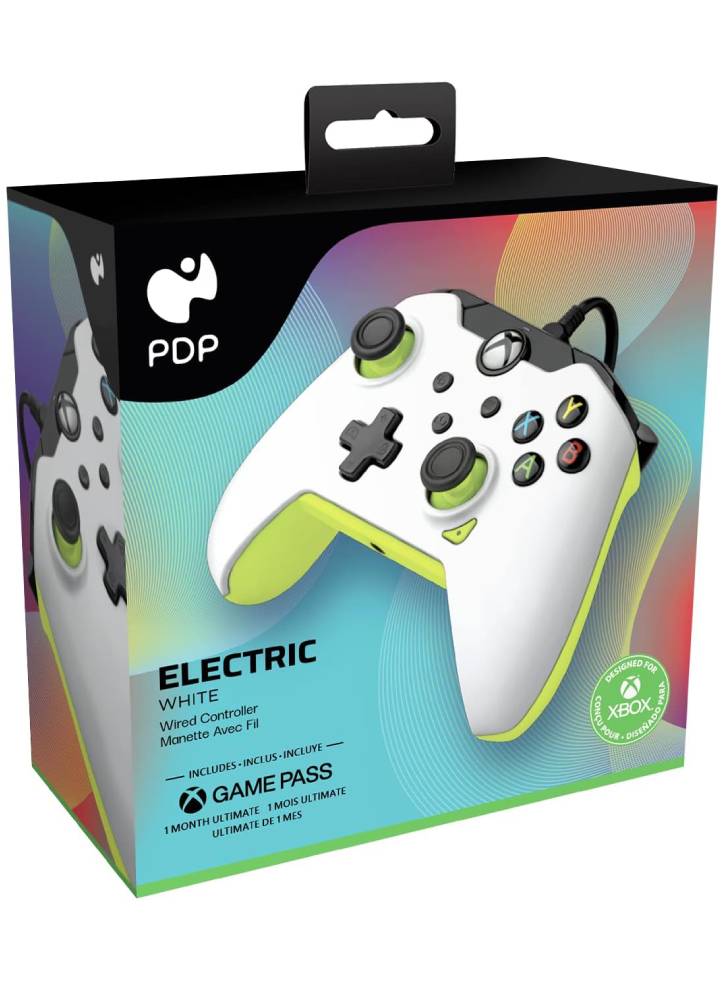 Controller PDP Cu Fir Xbox Series X Alb/Galben