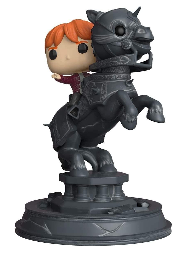 Funko Pop! Movie Moments: Harry Potter - Ron Weasley Riding Chess Piece