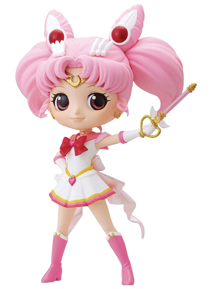 Banpresto Pretty Guardian Sailor Moon Eternal The Movie Q Posket - Super Sailor Chibi Moon