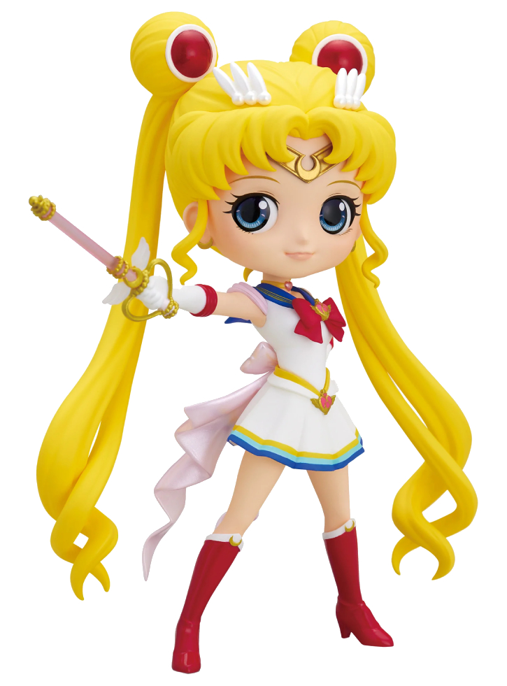 Banpresto Pretty Guardian Sailor Moon Eternal The Movie Q Posket - Super Sailor Moon