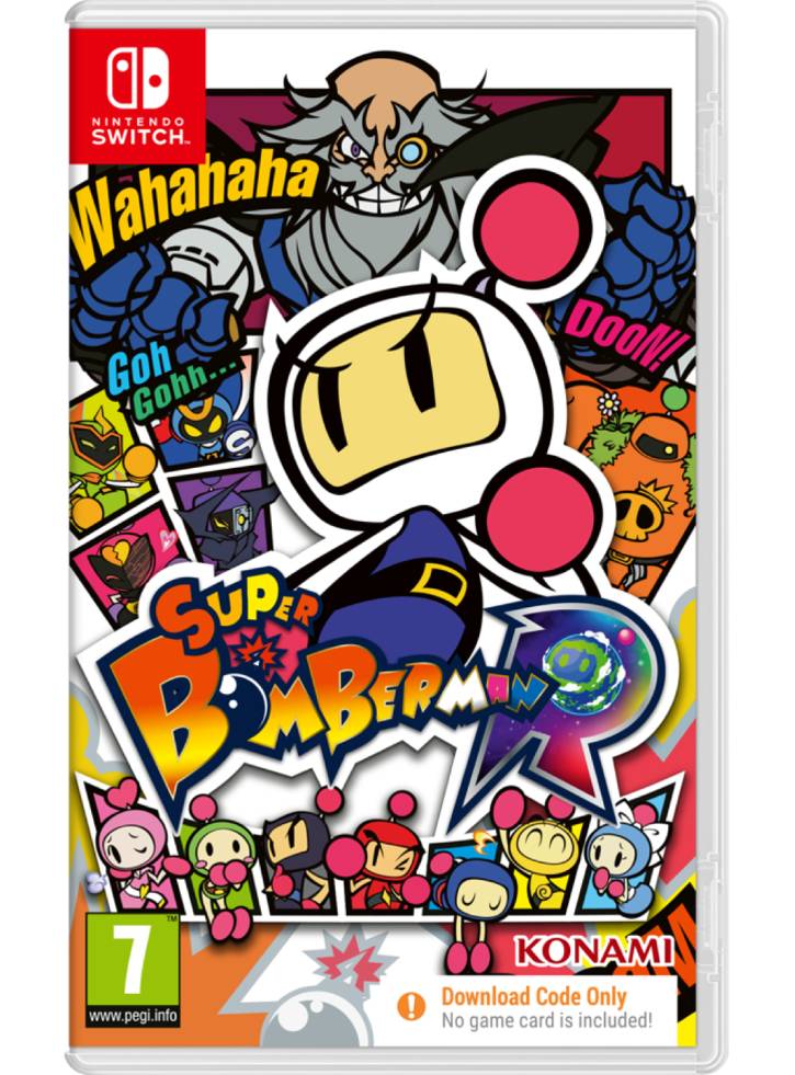 Super Bomberman R Shiny Edition (Code in a box) - NSW