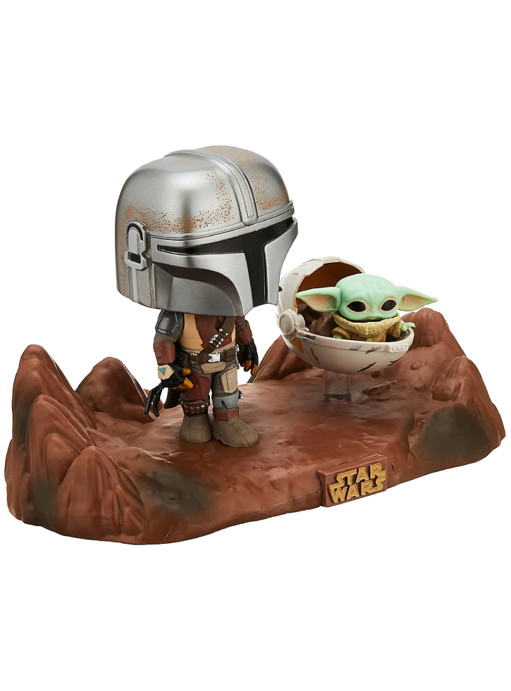 Funko Pop! Television Moments: Star Wars Mandalorian - The Mandalorian With The Child