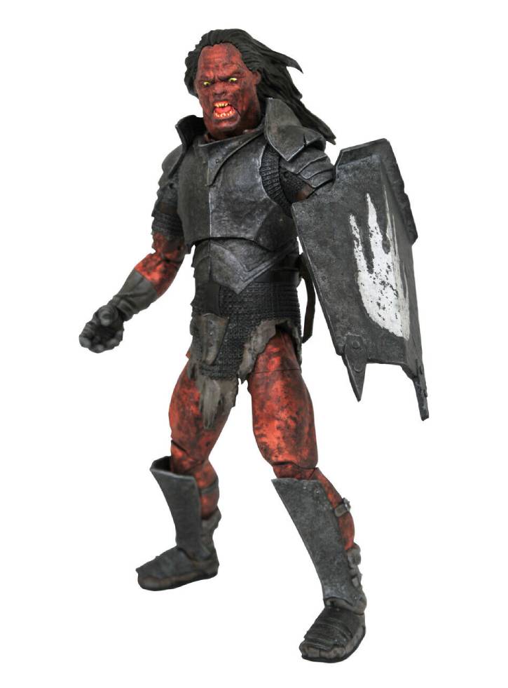 Diamond Lord of The Rings Series 4 - Uruk-Hai Orc Deluxe Action