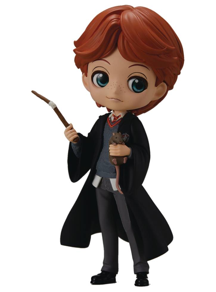 Banpresto Q Posket: Harry Potter - Ron Weasley With Scabbers