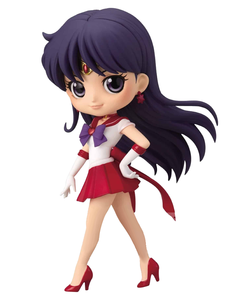 Banpresto Q Posket: Pretty Guardian Sailor Moon Eternal The Movie - Super Sailor Mars (Ver.A)