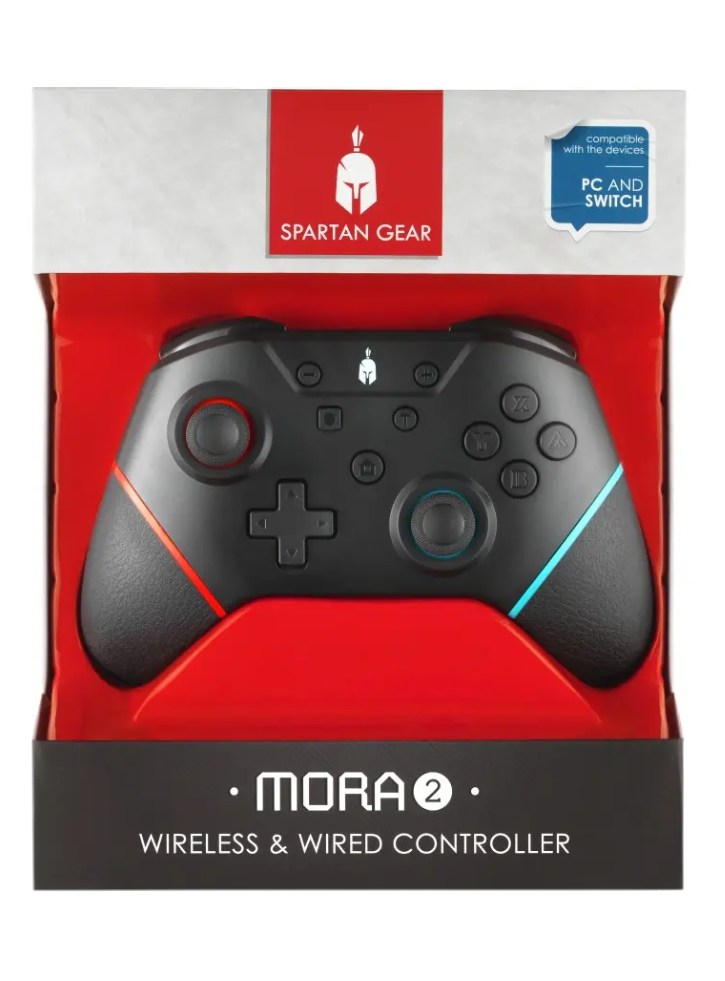 Controller Cu Fir/Wireless Spartan Gear Mora 2 Pentru PC/NSW