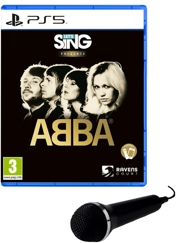 Let's Sing: ABBA Single Mic Bundle - PS5