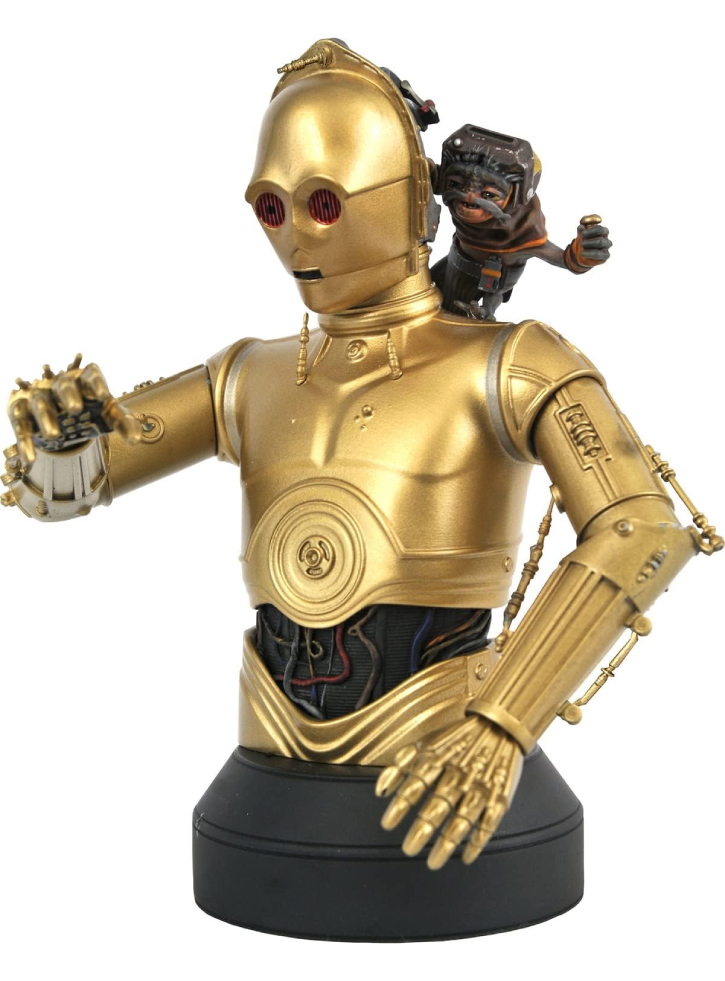Diamond Star Wars The Rise Of Skywalker - C-3PO Babu Frik 1/6 Bust