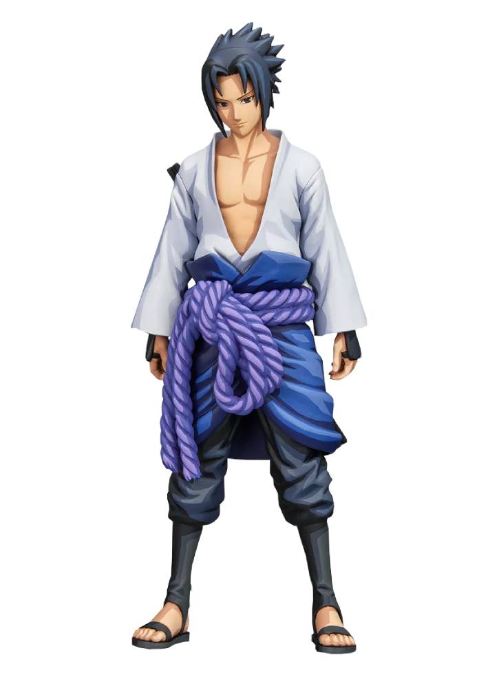 Banpresto Naruto Shippuden Grandista Uchiha Sasuke Manga Dimensions
