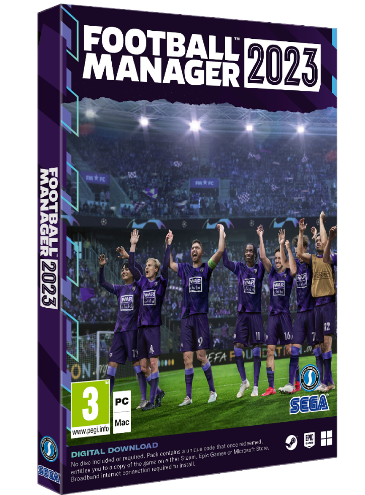 Football Manager 2023 (Code In a Box)- PC