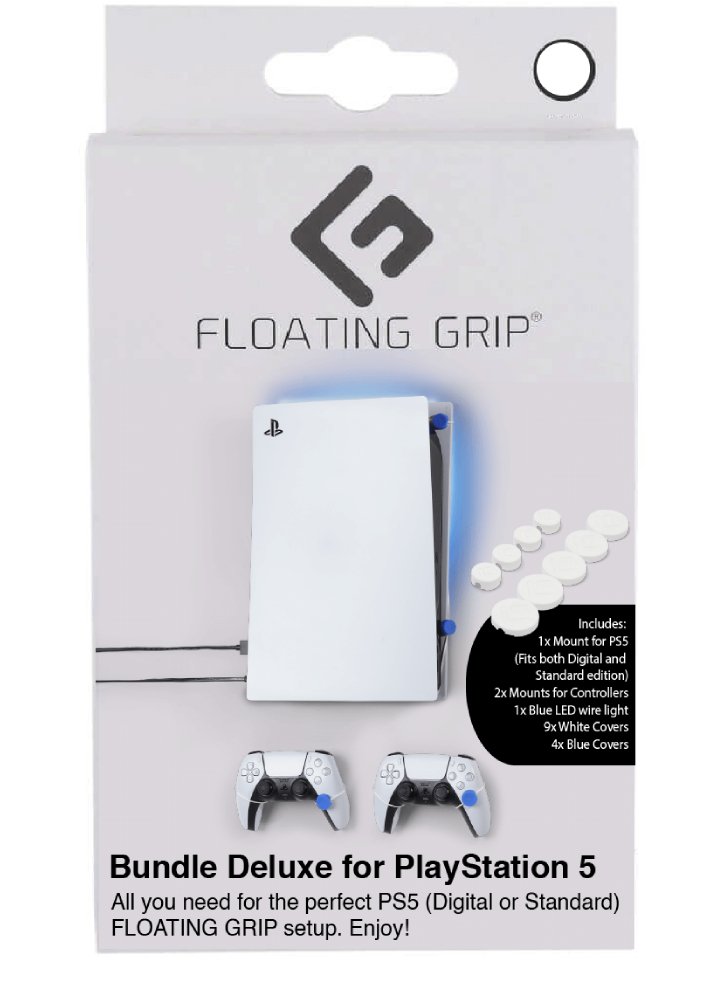 Floating Grip Deluxe Box Bundle Alb - PS5