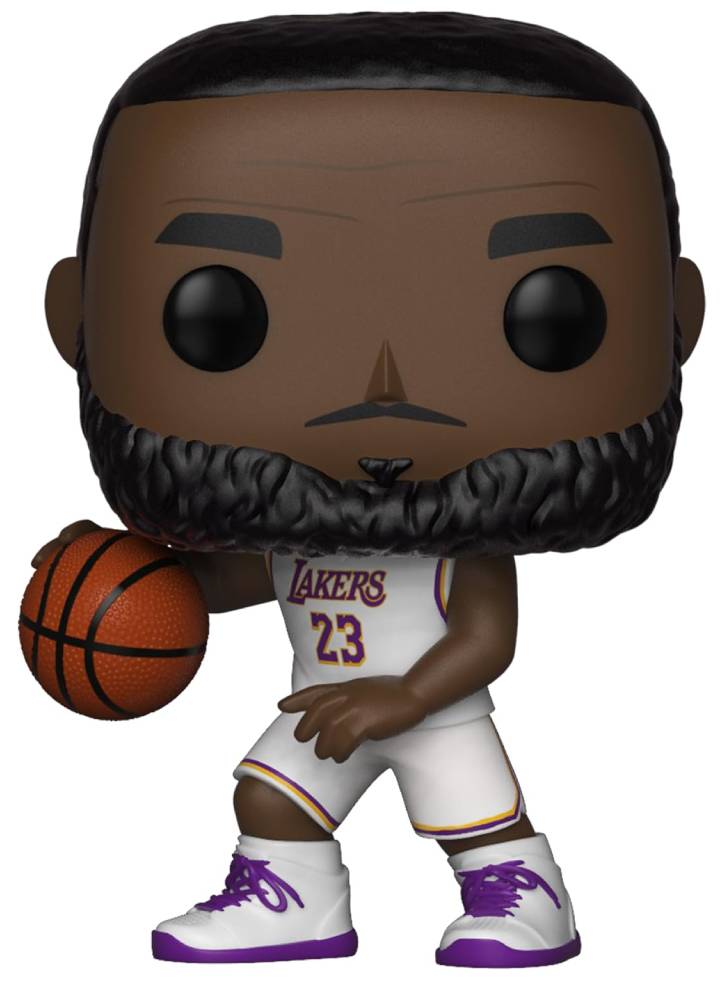 Funko Pop! Basketball Lakers - Lebron James (White Uniform)