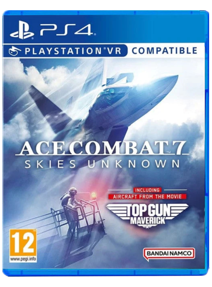 Ace Combat 7 Skies Unknown Top Gun Maverick Edition - PS4/PSVR