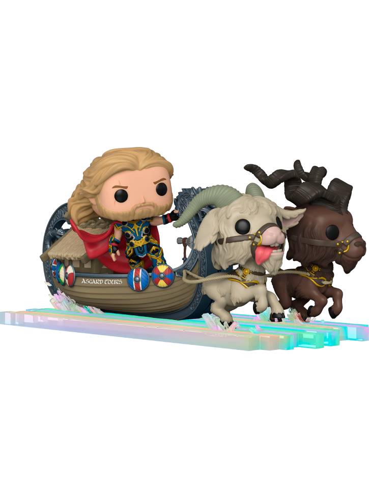 Funko Pop! Rides Super Deluxe Thor Love Thunder - Thor with Goat Boat
