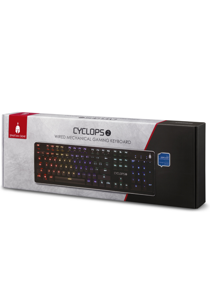 Tastatura Gaming Cu Fir Spartan Gear Cyclops 2 Pentru PC