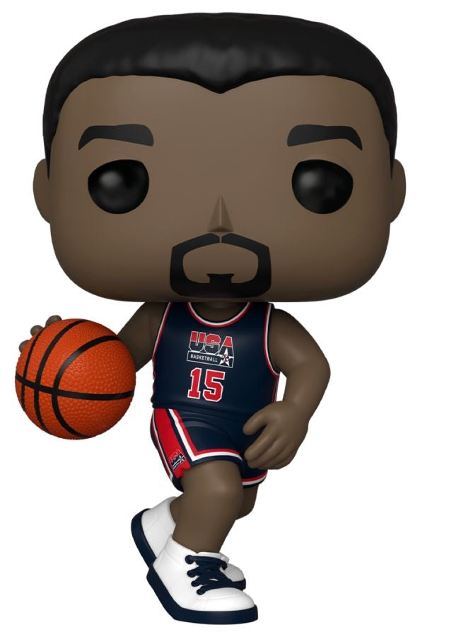Funko Pop! Jumbo USA Basketball - Magic Johnson (1992 Team USA Navy Uni) (Special Edition)