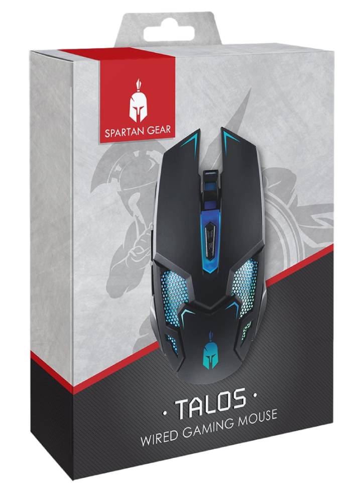 Gaming Mouse Cu Fir Spartan Gear Talos