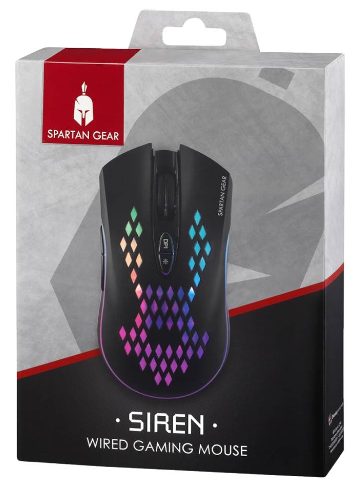 Gaming Mouse Cu Fir Spartan Gear Siren