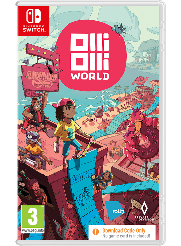 OlliOlli World (Code in a box) - NSW