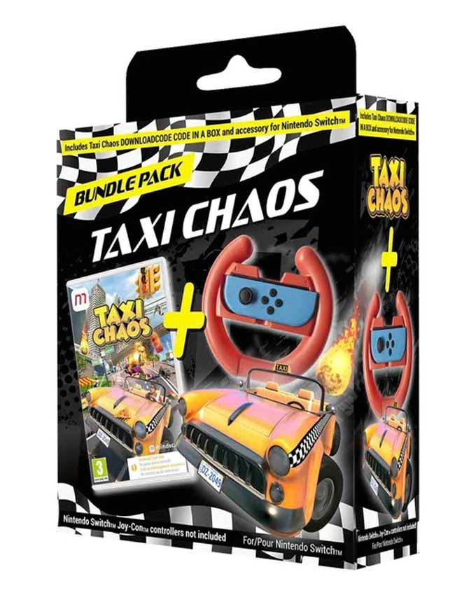 Taxi Chaos (Code in a box) Steering Wheel Bundle - NSW