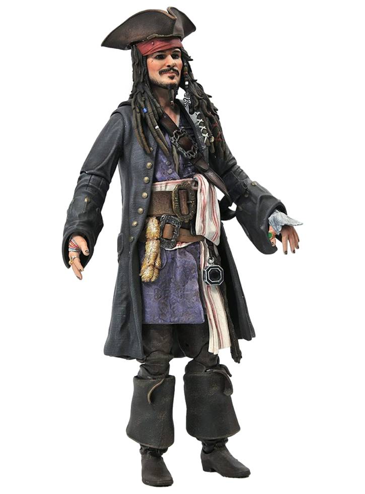 Diamond Pirates Of The Caribbean Jack Sparrow Action Figure