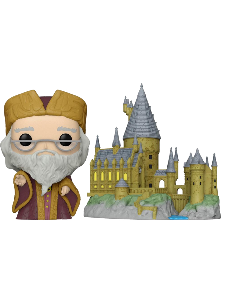 Funko Pop! Town Harry Potter - Albus Dumbledore with Hogwarts