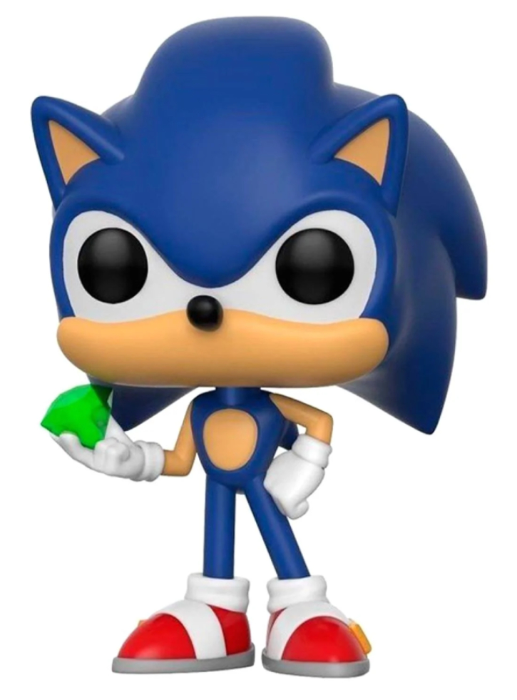 Funko Pop! Games Sonic The Hedgehog - Sonic With Emerald