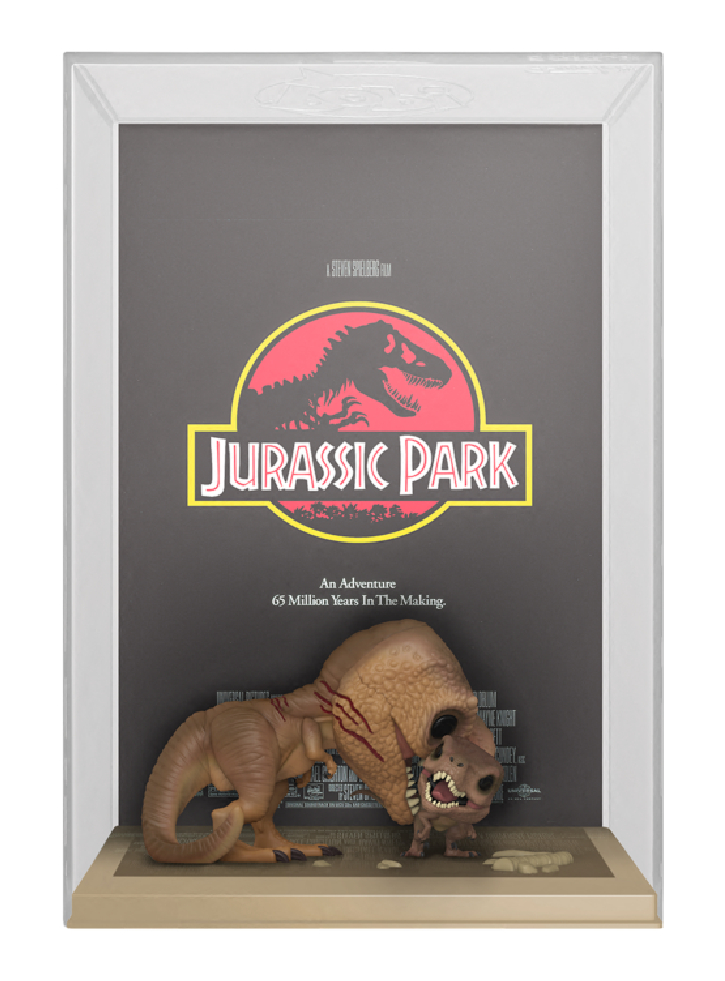 Funko Pop! Movie Posters Jurassic Park - Tyrannosaurus Rex Velociraptor