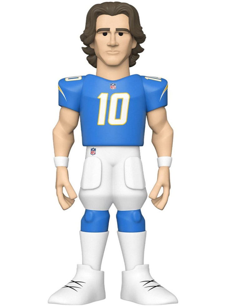 Funko Gold NLF Chargers - Justin Herbert Premium 13 cm