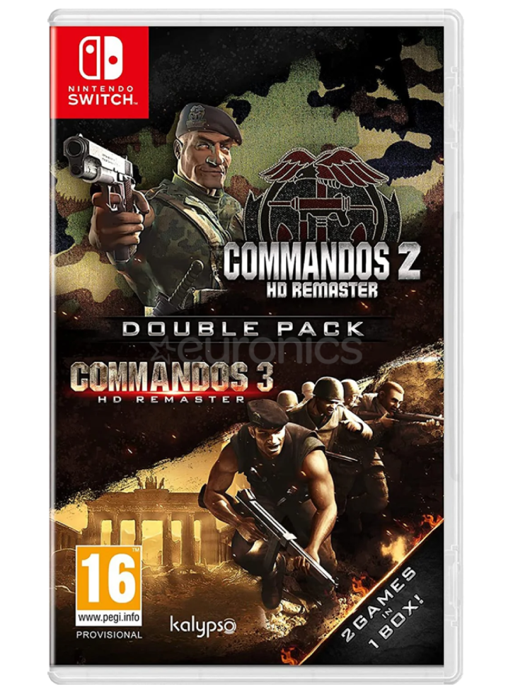 Commandos 2 & 3 HD Remaster Double Pack - NSW