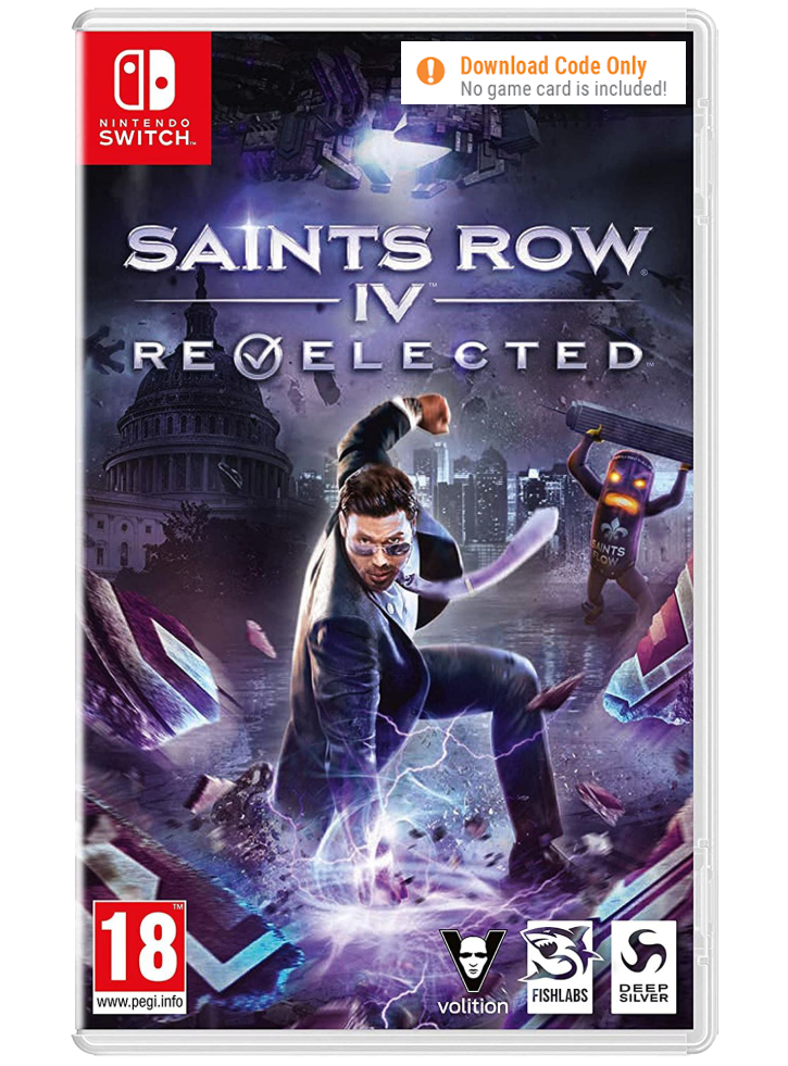 Saints Row IV (4) Re Elected Code in a Box - NSW