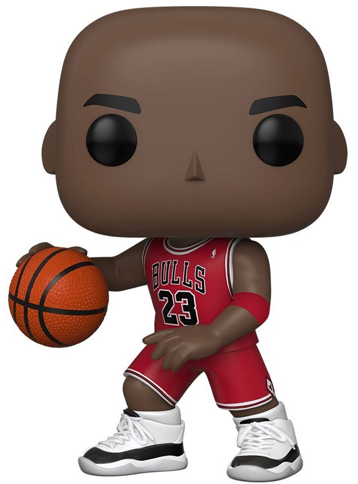 Funko Pop! Jumbo Basketball NBA: Chicago Bulls - Michael Jordan Red Jersey 25 cm