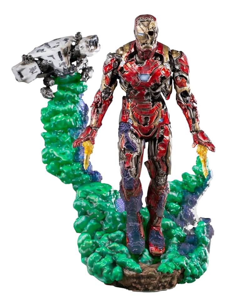 IronStudios Spider-Man Far From Home Iron Man Illusion Deluxe BDS