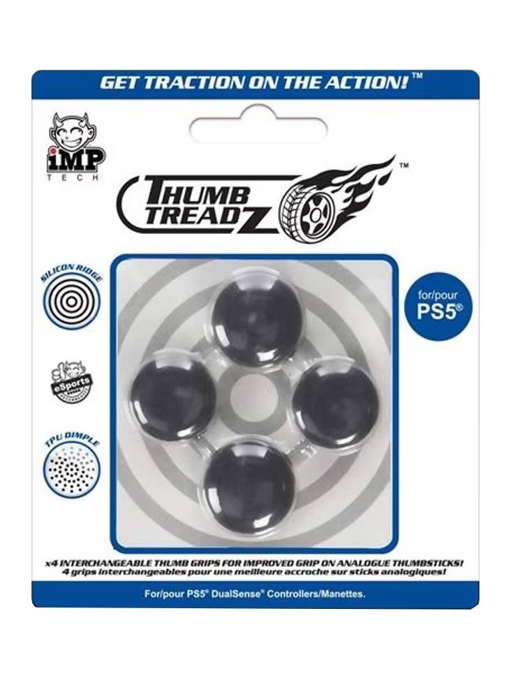 Trigger Treadz Protectie butoane (4 Pack) Negru - PS5