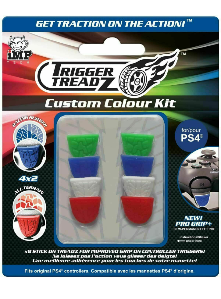 Trigger Treadz TT Custom Colour Kit (8 Pack) - PS4