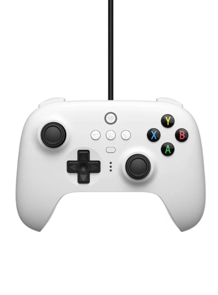 Controller cu fir 8BitDo Ultimate Alb - PC