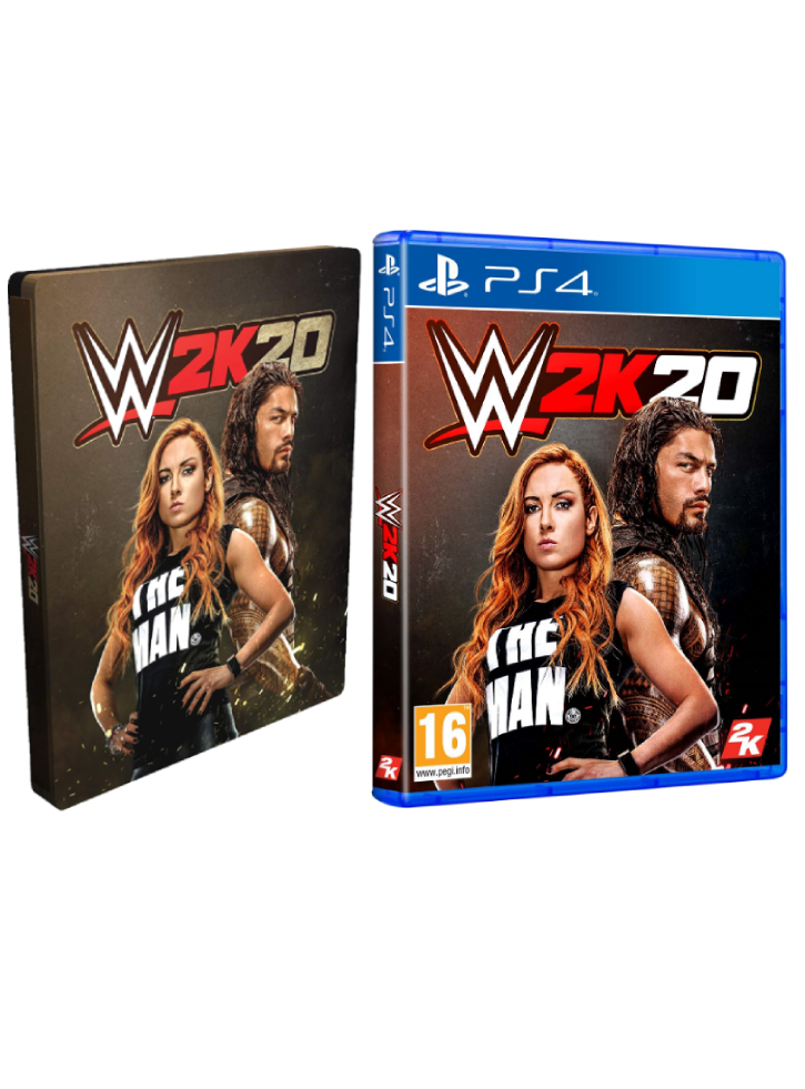 WWE 2K20 Steelbook Edition- PS4