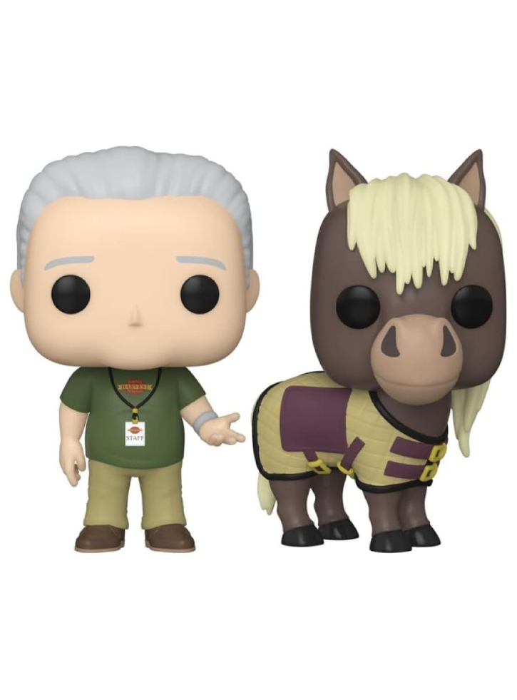 Editie Speciala Funko PoP! Set 2 Figurine Parks & Recreation Lil Sebastian Jerry Harvest Festival